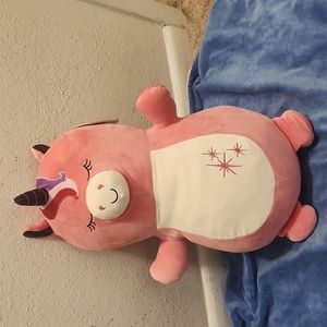 Squishmallows HugMees 18" GAL the Pink Unicorn Kellytoy plush
